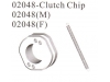 02048 Clutch Shoe Clip Set with Spring Behemoth HSP Himoto 1/10